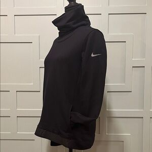 Nike Black Mock Neck Pullover/Sweatshirt